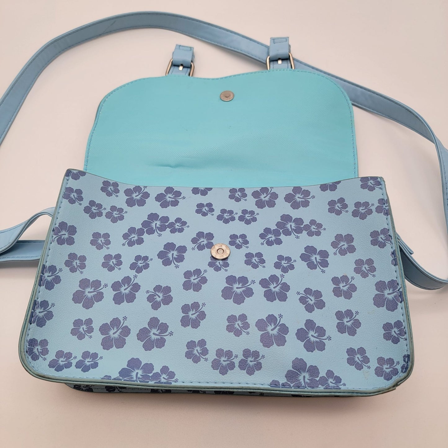 Disney Stitch Im Just Going With The Flow Satchel Crossbody Purse