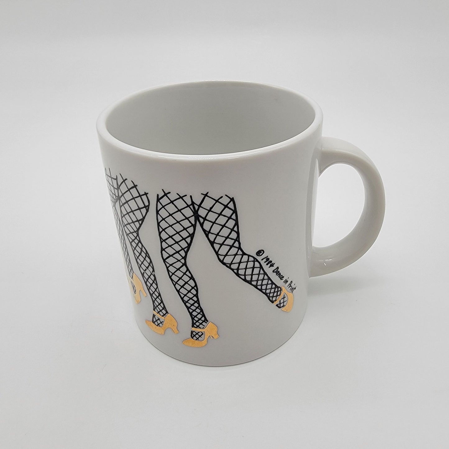 Vintage 1984 Dance In Print Mug