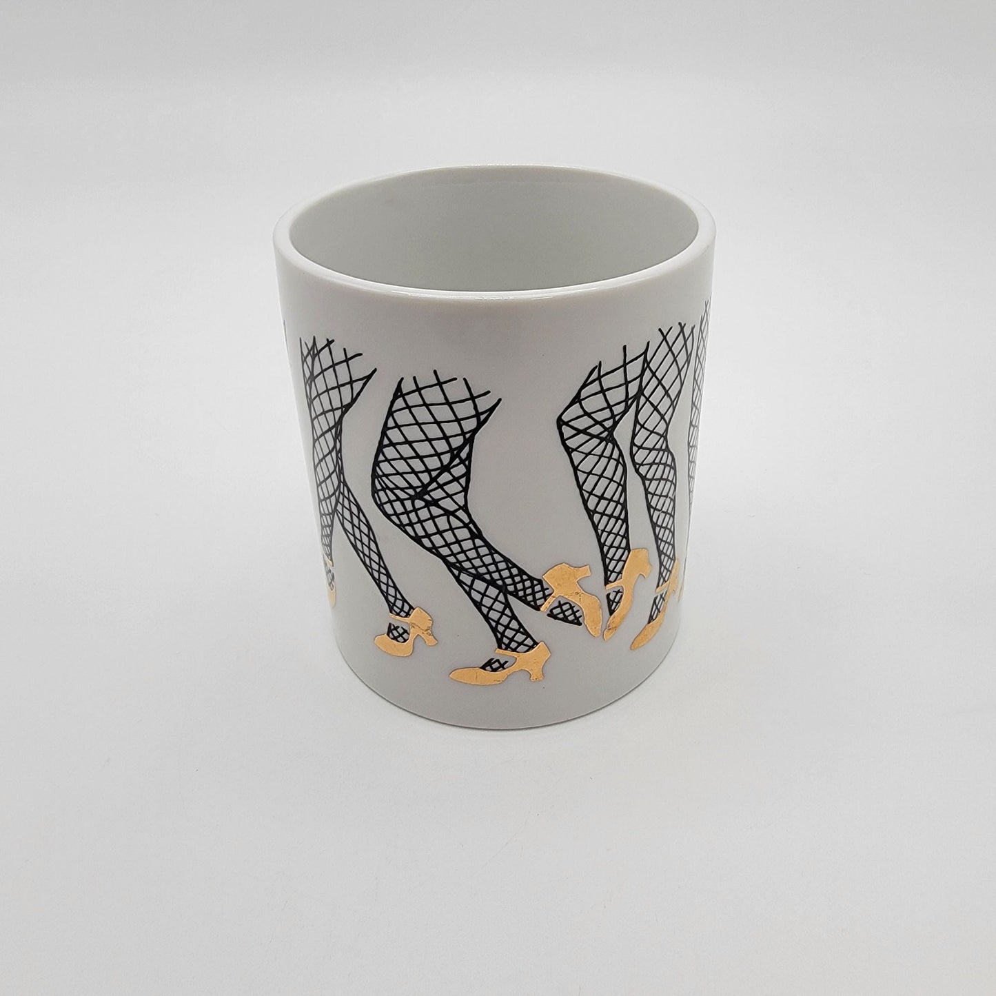Vintage 1984 Dance In Print Mug