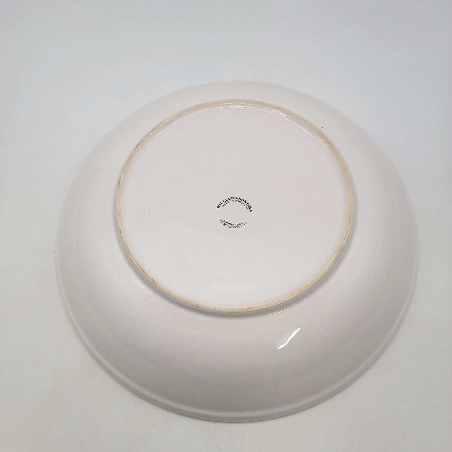 William-Sonoma 13" Vegetable Pasta Bowl Made In Portugal