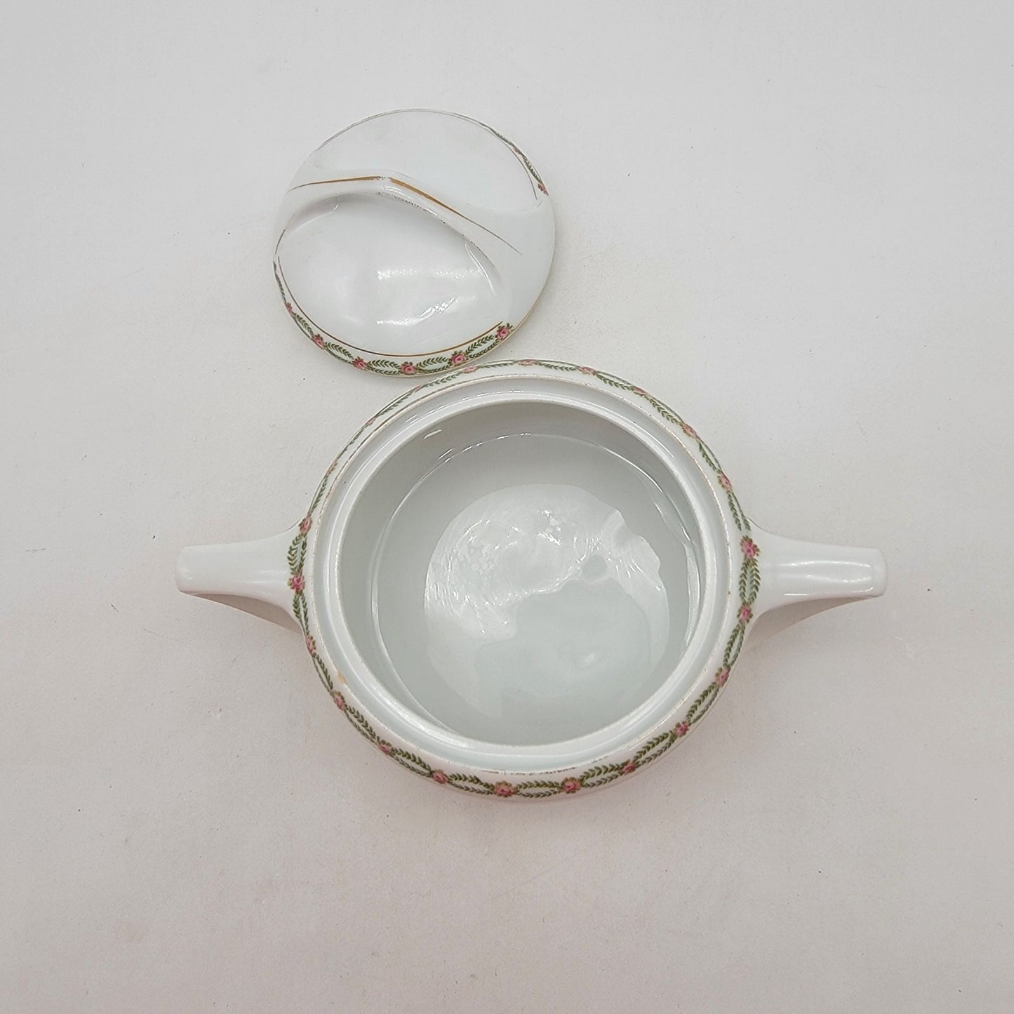 Vintage Rosenthal Bavaria "Donatello" Covered Sugar Bowl Fine China