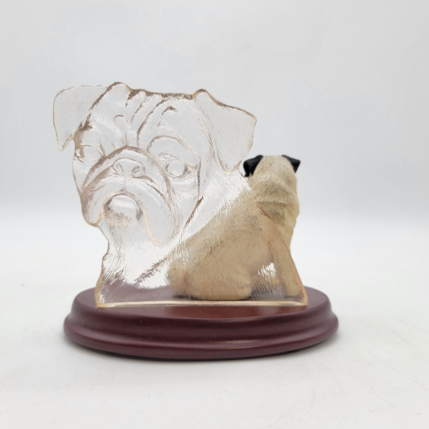 Limited Edition Bradford Exchange Pug Pals "Faithful Friend" Figurine