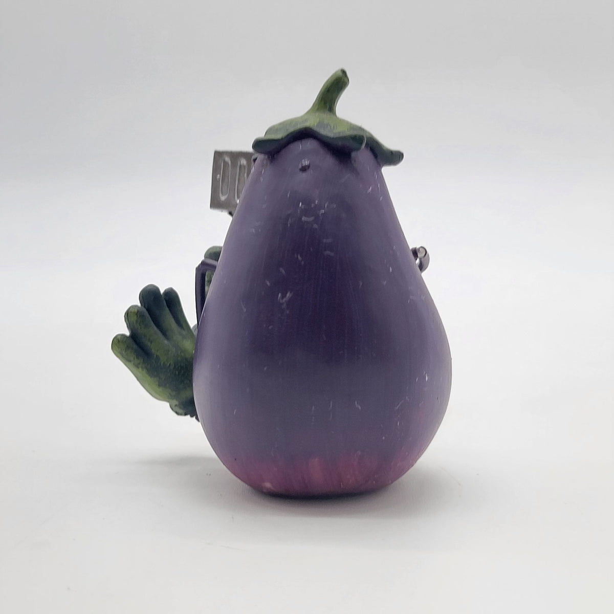 1980s Anthropomorphic Eggplant Chef Shelf Sitter