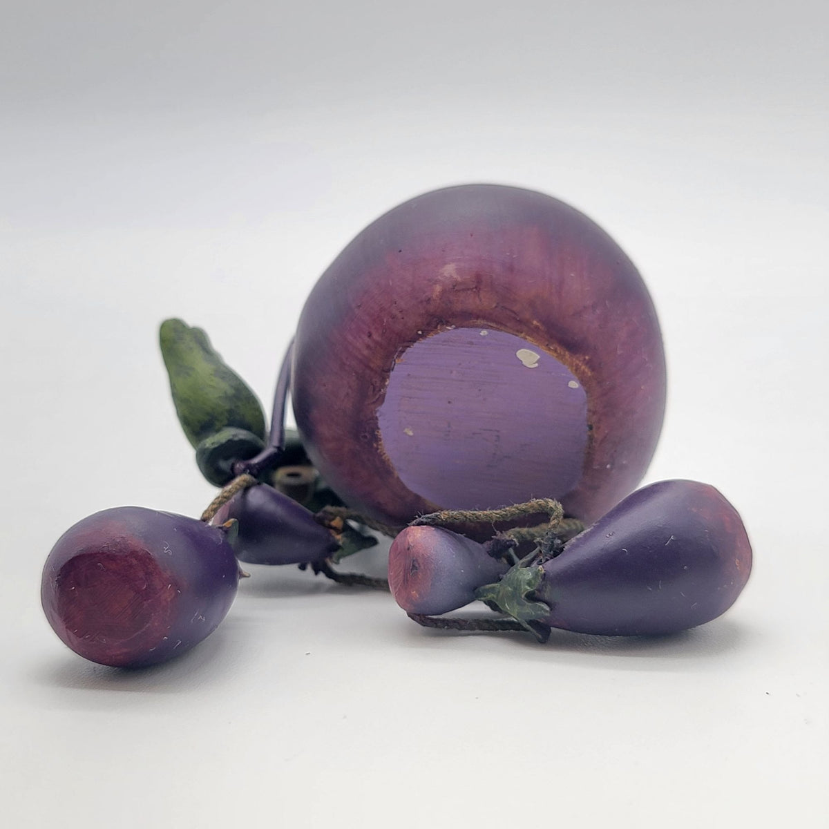 1980s Anthropomorphic Eggplant Chef Shelf Sitter