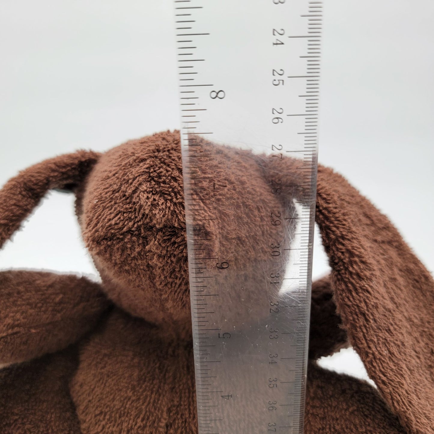 Yellow Horse Art Studios Plush Brown Terry Cloth Bunny