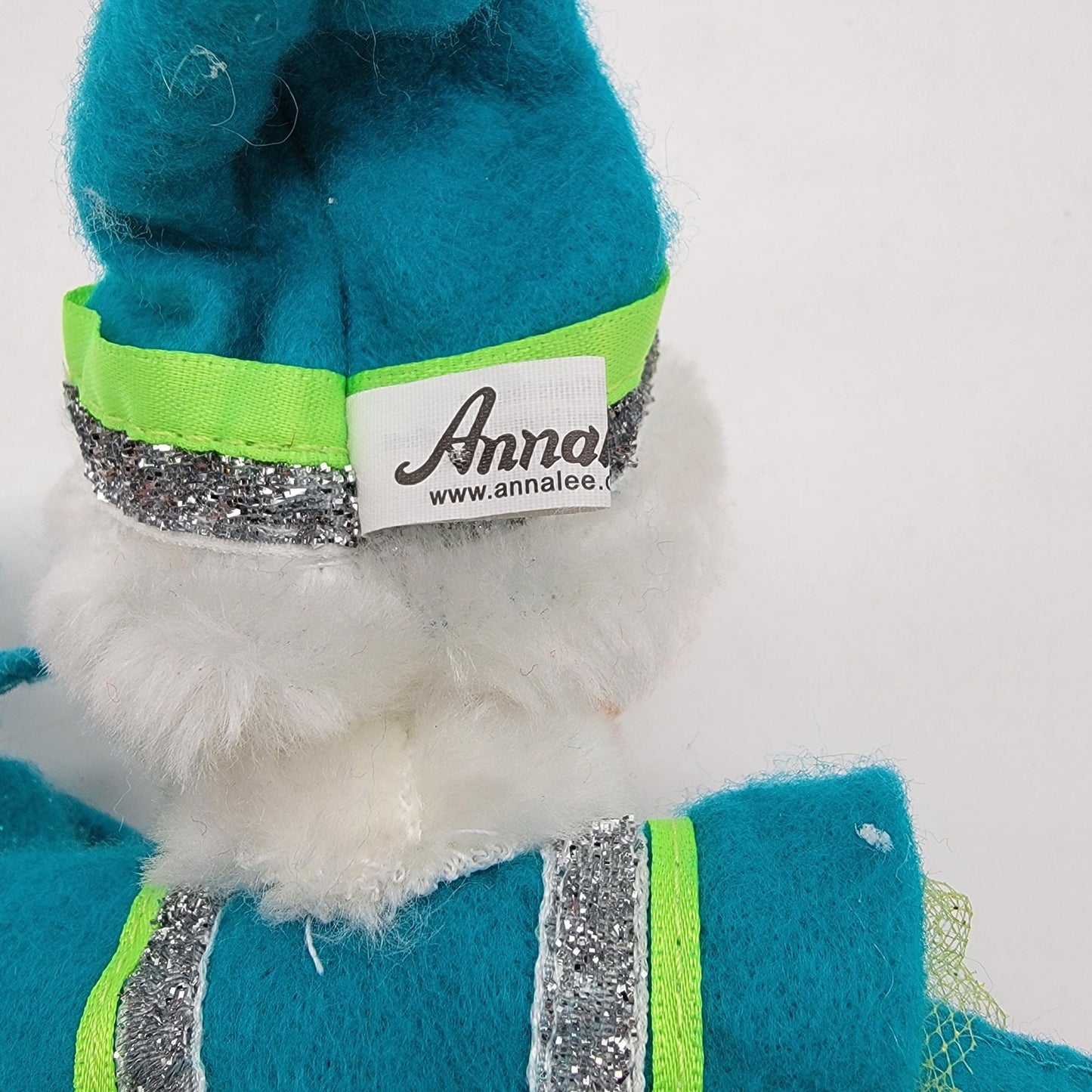 Annalee Vintage 11" Winter Whimsy Boy Elf Doll With Festive Outfit