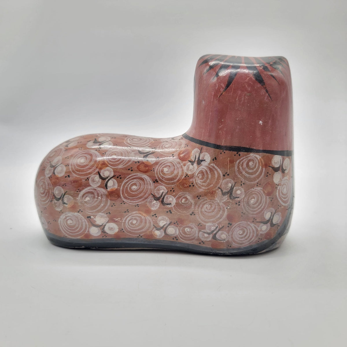 Large Tonala Jalisco Mexican Pottery Cat Vintage Sculpture