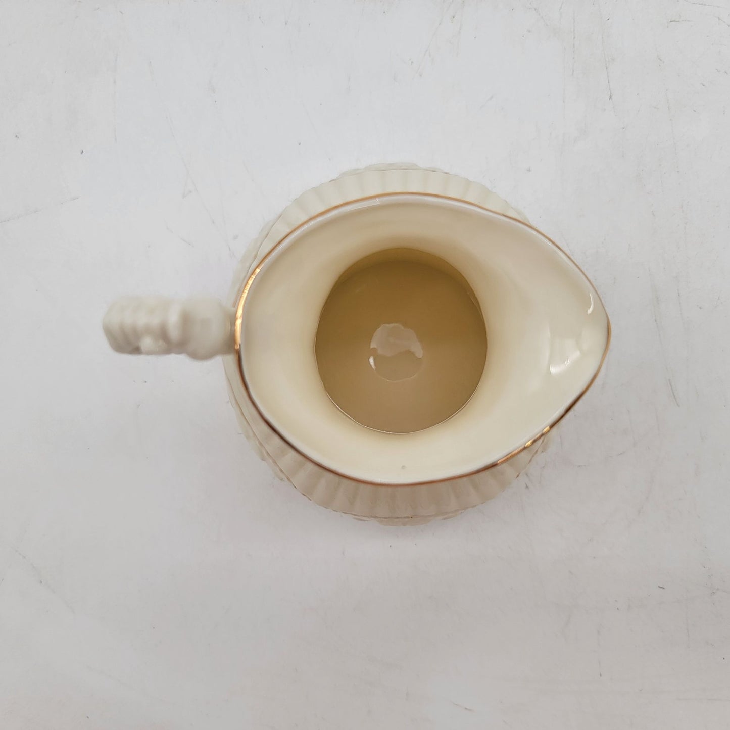 Belleek Collectors Society Institute Seahorse Creamer and Sugar Bowl Ireland