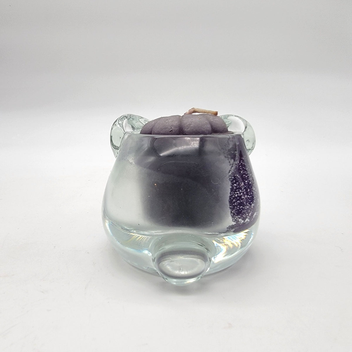 Vintage Indiana Glass Rabbit Candle Holder