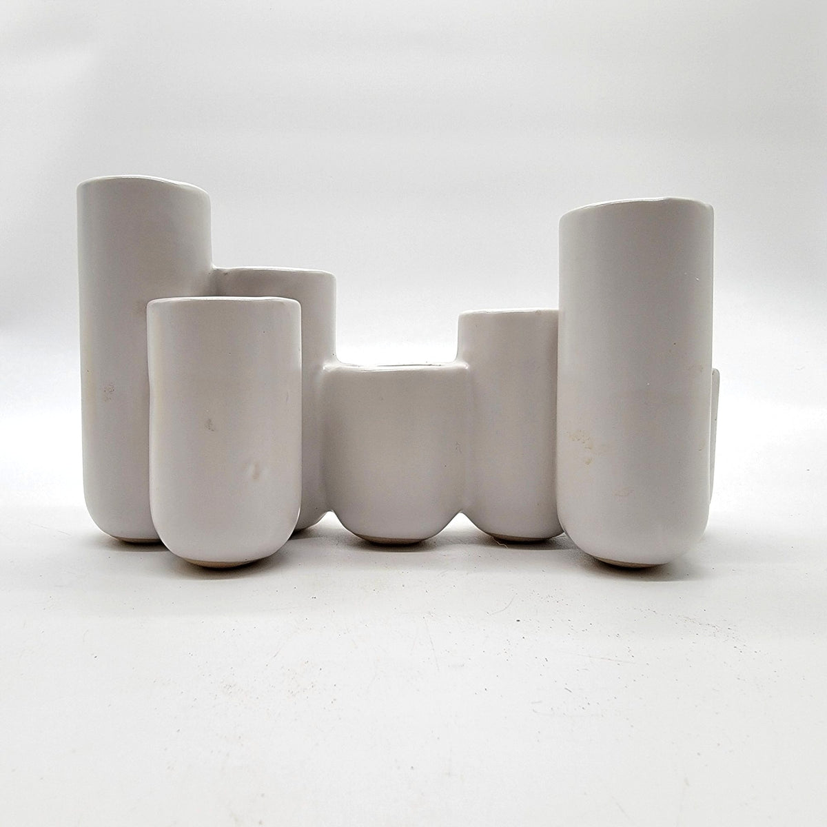 HomArt Luna White Cluster Bud Vase