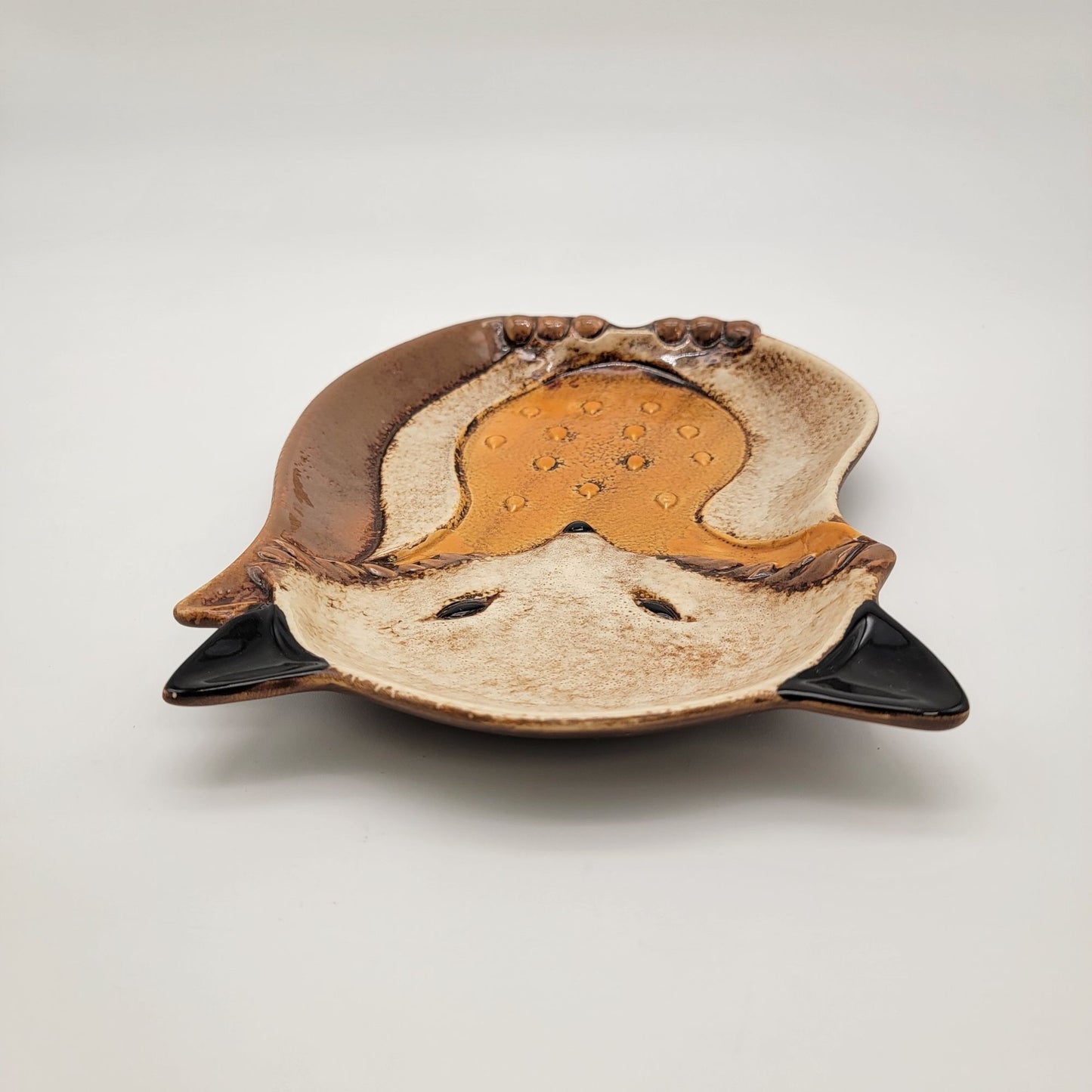 Vintage Fox Plate Dish