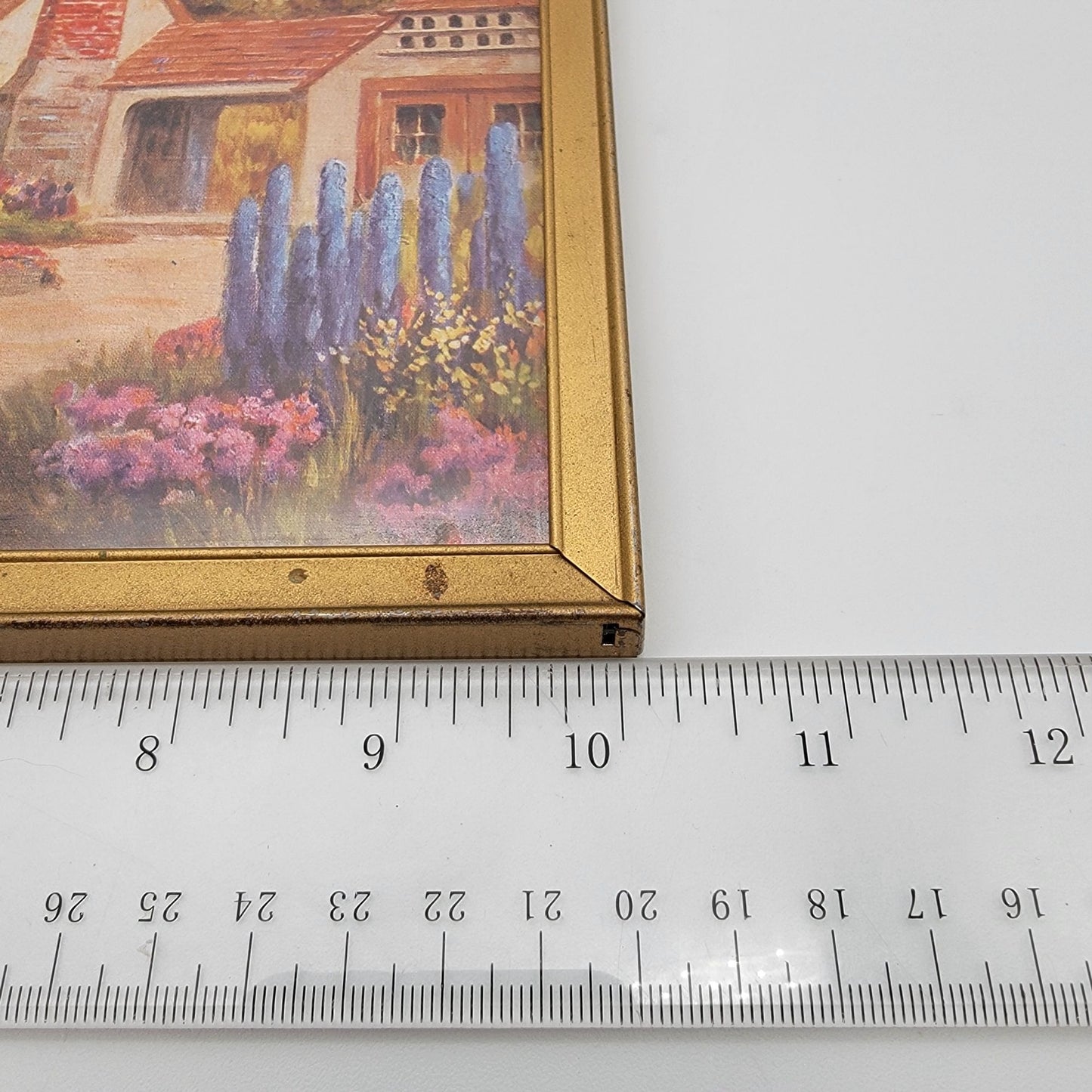 Vintage 1940s Hultquist Bakery Advertising Print With Thermometer