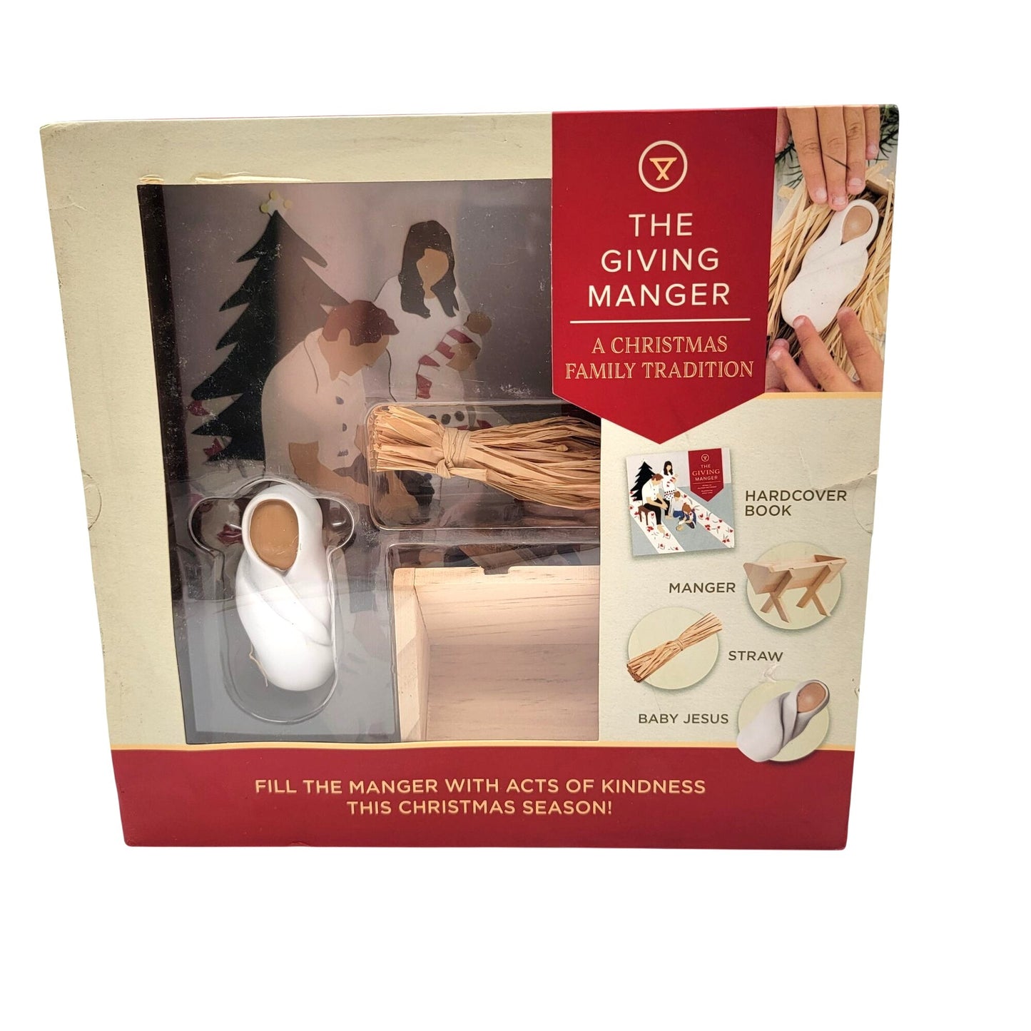 The Giving Manger Christmas Family Tradition Box Set Advent