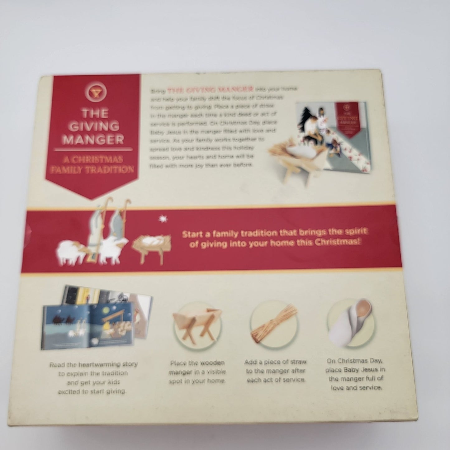The Giving Manger Christmas Family Tradition Box Set Advent