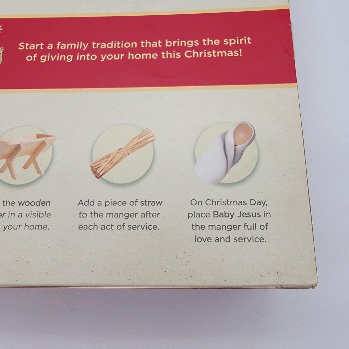 The Giving Manger Christmas Family Tradition Box Set Advent