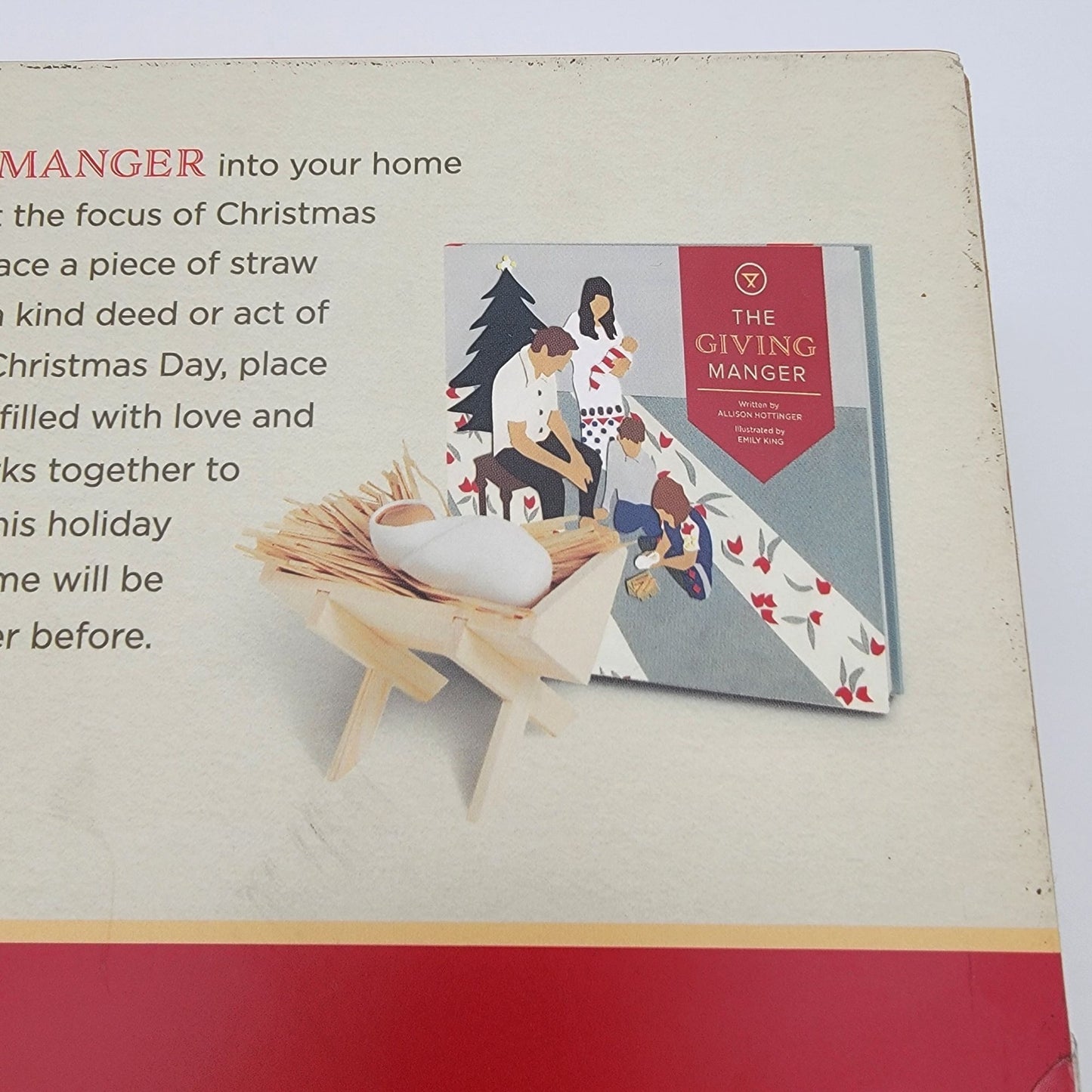 The Giving Manger Christmas Family Tradition Box Set Advent