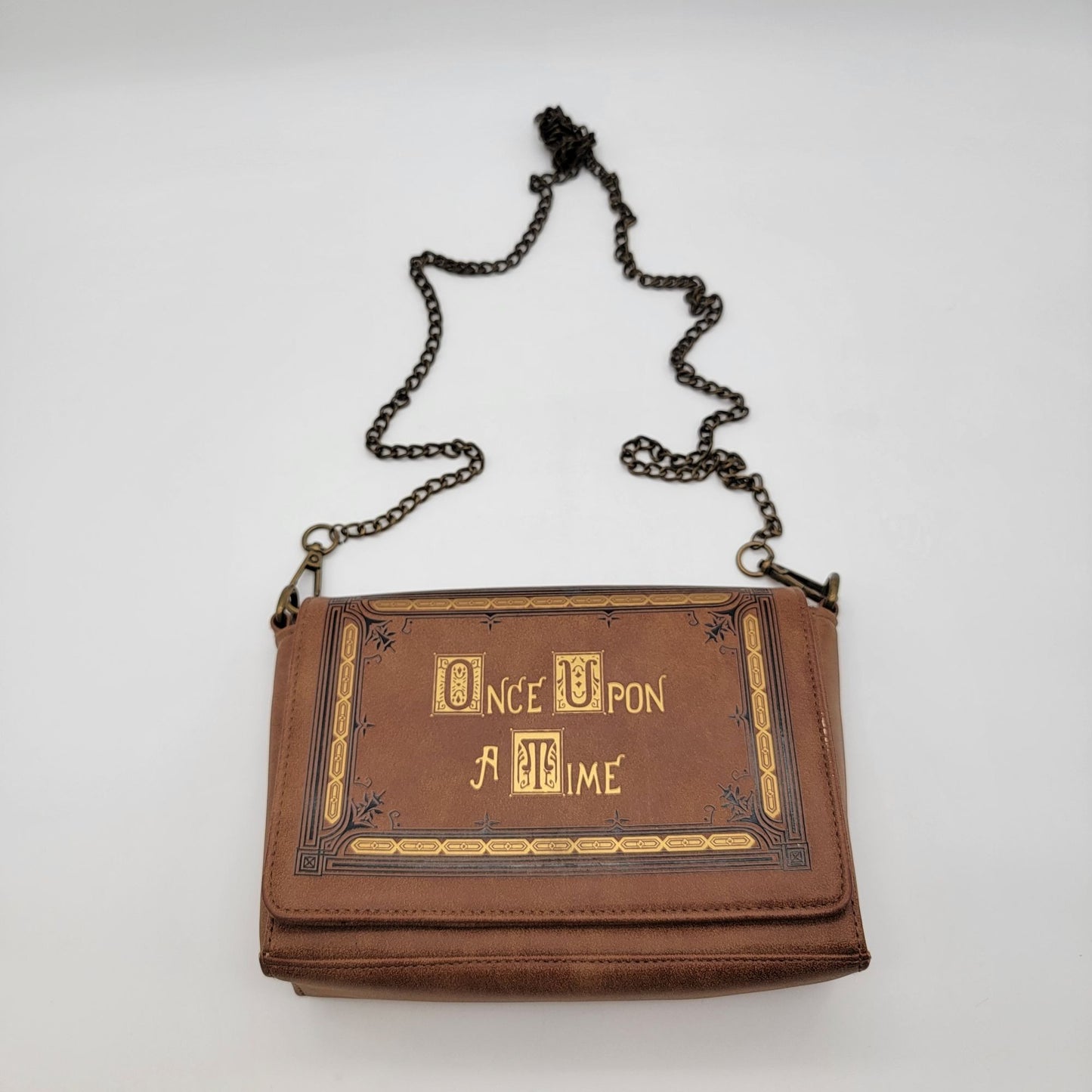 Retired Hot Topic Once Upon A Time Book Cover Crossbody Purse