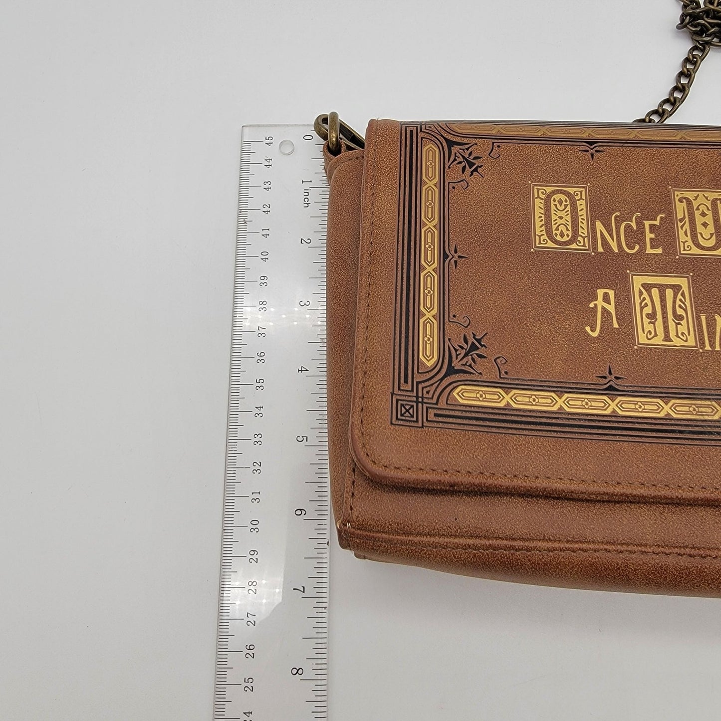 Retired Hot Topic Once Upon A Time Book Cover Crossbody Purse