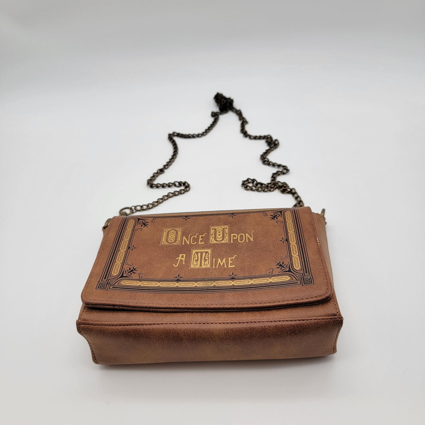 Retired Hot Topic Once Upon A Time Book Cover Crossbody Purse