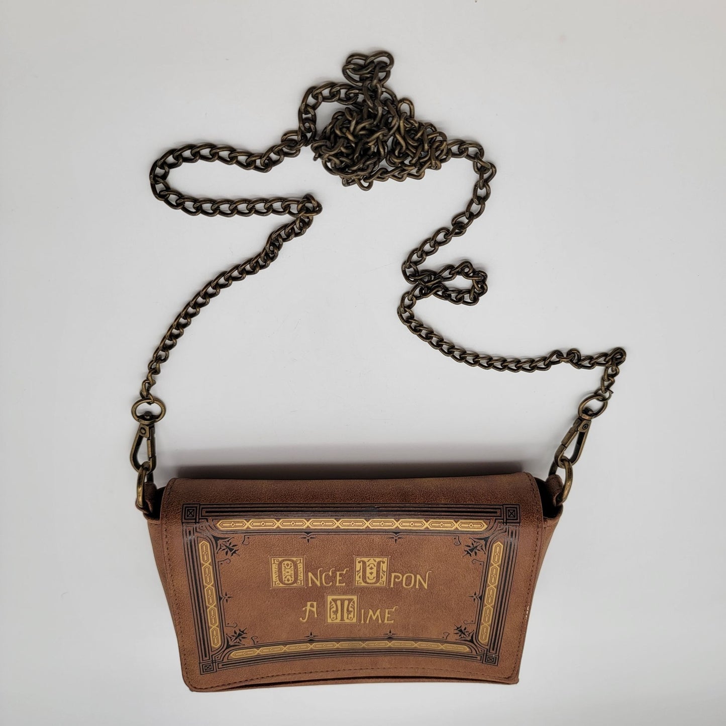 Retired Hot Topic Once Upon A Time Book Cover Crossbody Purse
