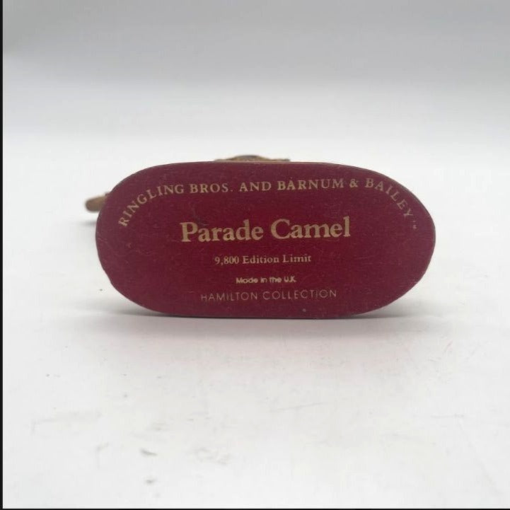 Ringling Bros. & Barnum & Bailey Parade Camel Figurine By The Hamilton Collection