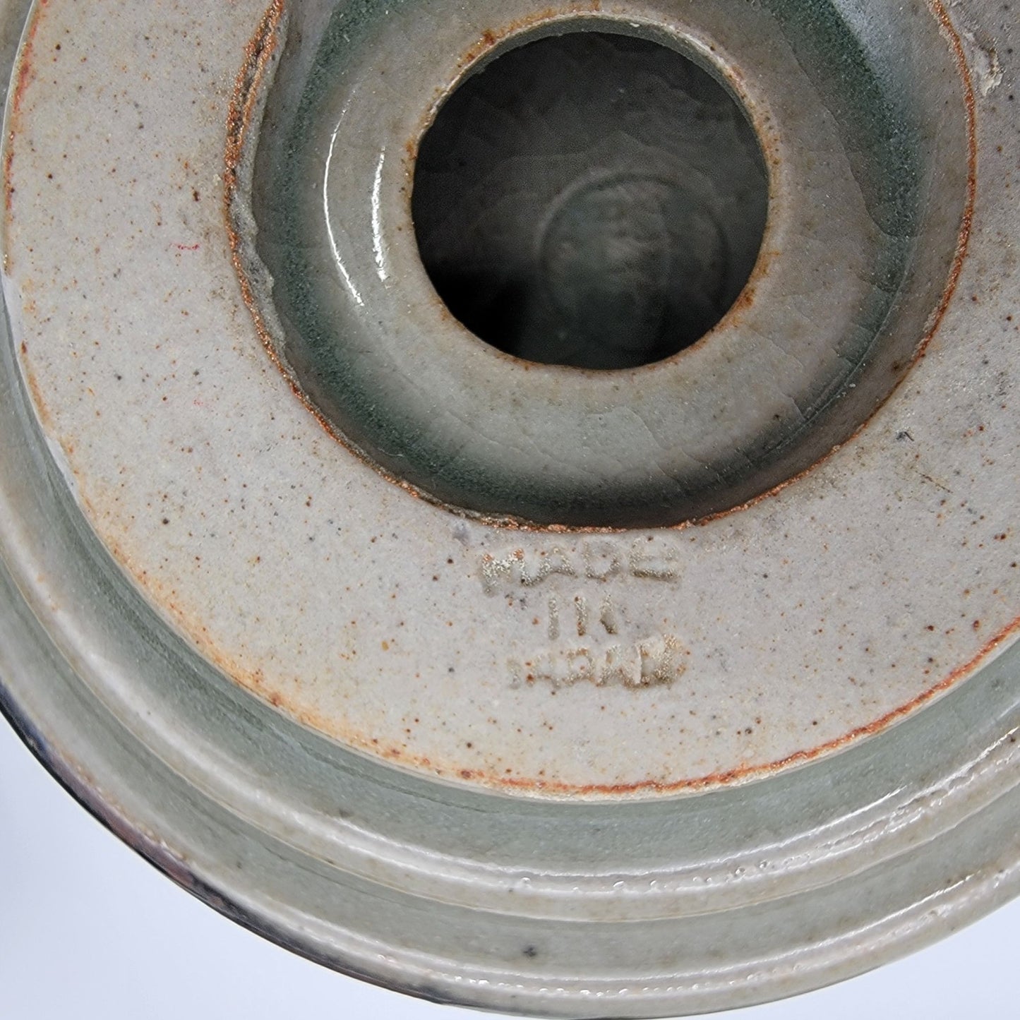 Vintage Somayaki Soma Ware Double Wall Tea Cups Set Of 5 Japanese Green Crackle