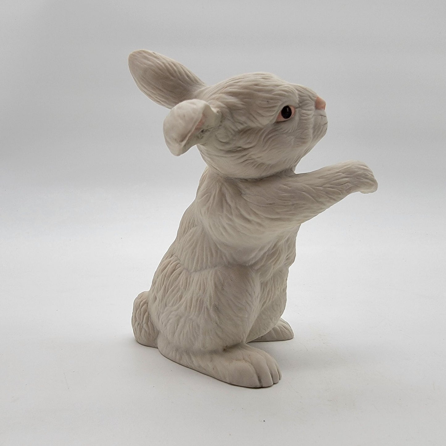 Boehm White Rabbit Figurine Set Of 3