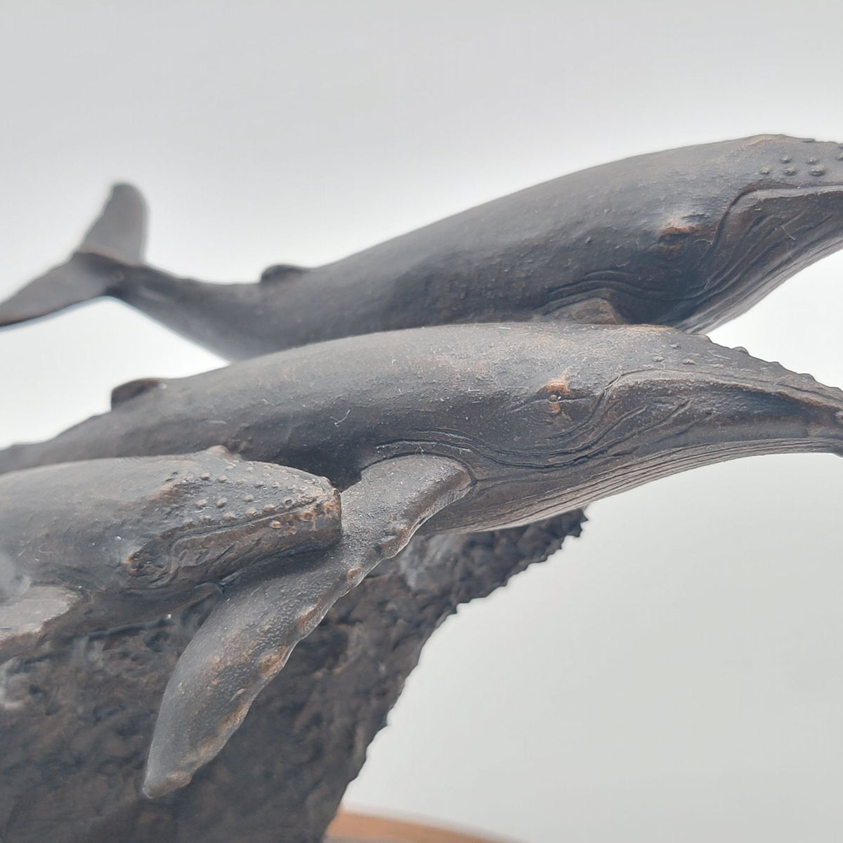 Humpback Whales 1984 Delta Commemorative Sculpture By Charles Earnhardt
