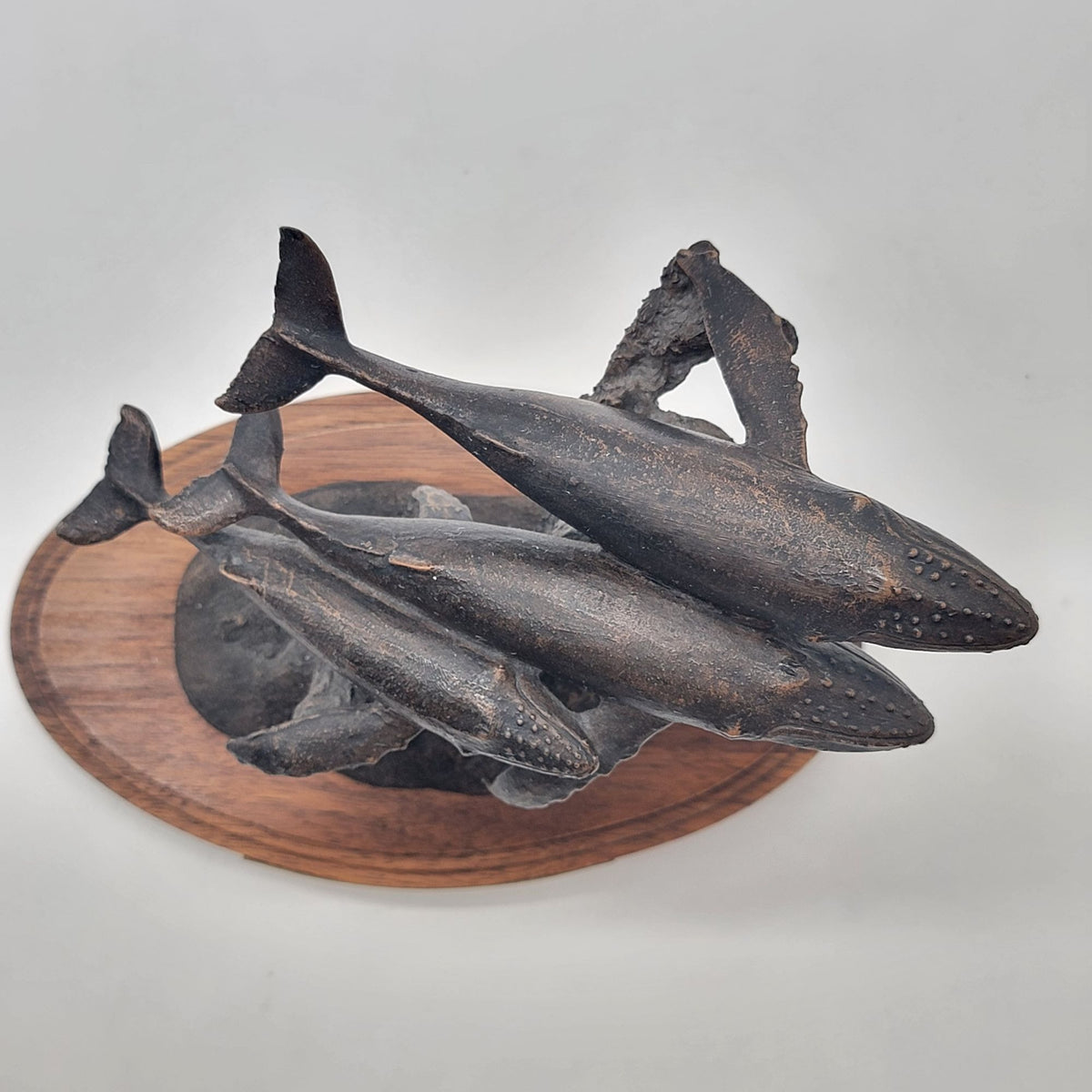 Humpback Whales 1984 Delta Commemorative Sculpture By Charles Earnhardt
