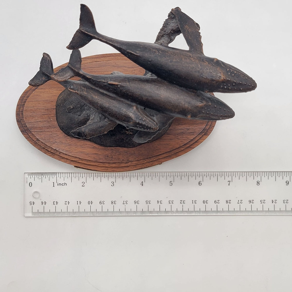 Humpback Whales 1984 Delta Commemorative Sculpture By Charles Earnhardt