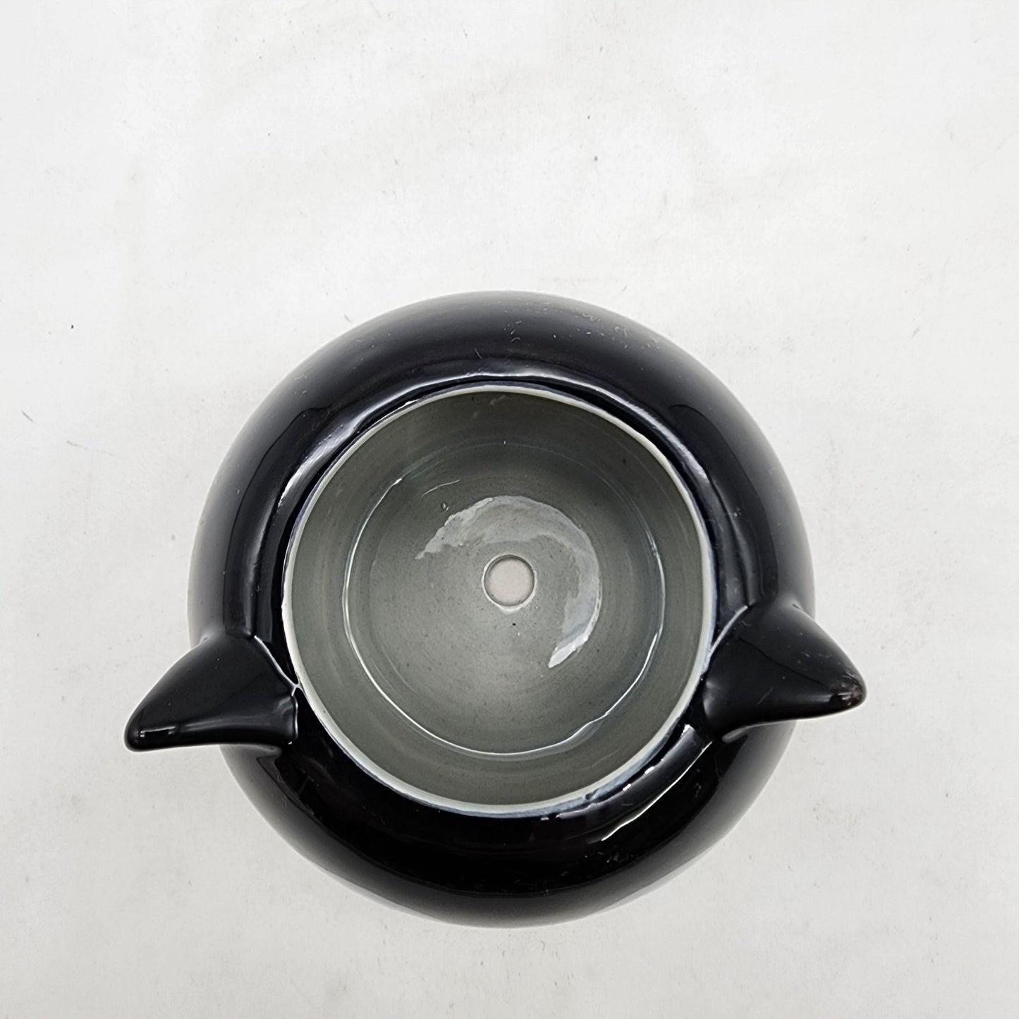 Black  Cat or Bat Planter Pot