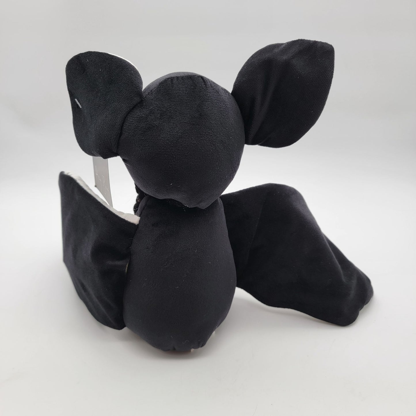 Hey Boo Black & White Bat Plush Toy