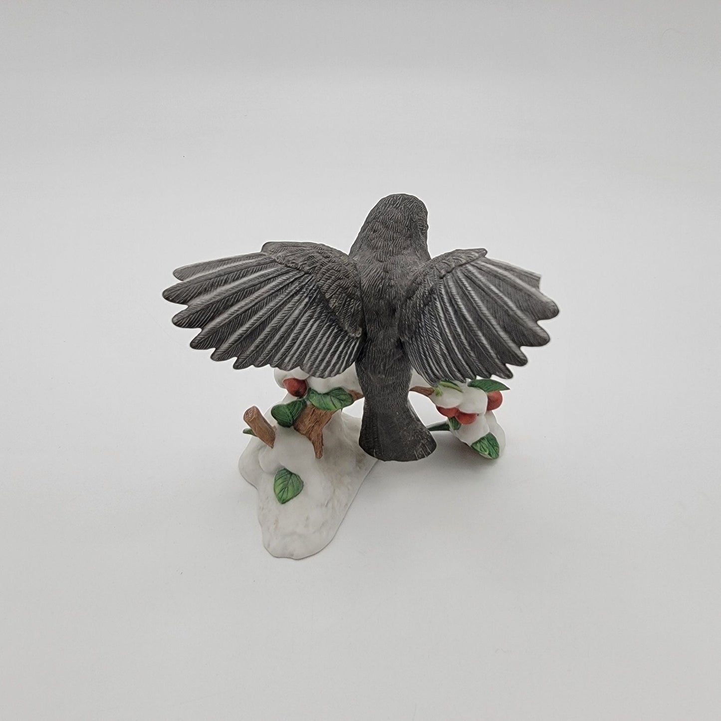 1991 Lenox Dark-Eyed Junco Bird Porcelain Figurine