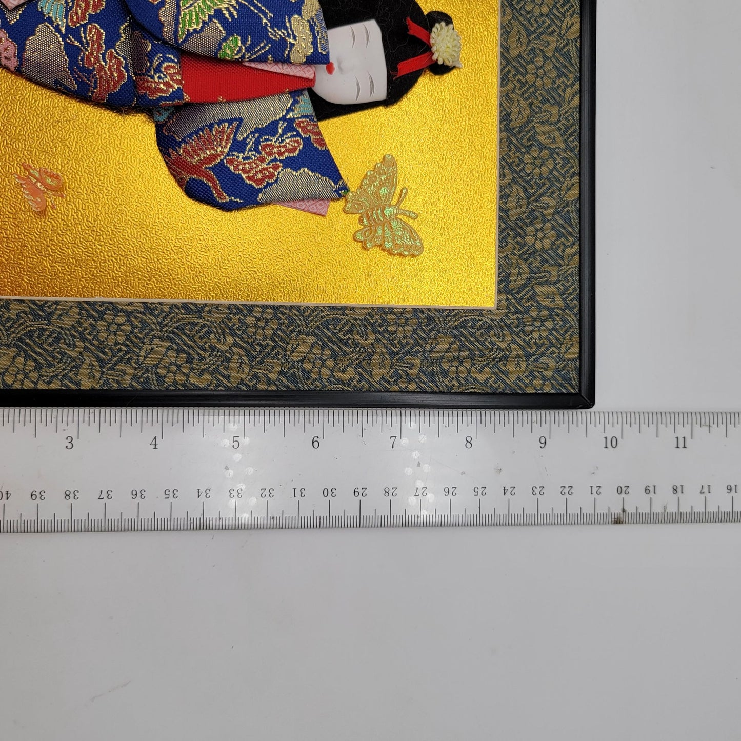 Vintage Japanese Kimono Doll Art