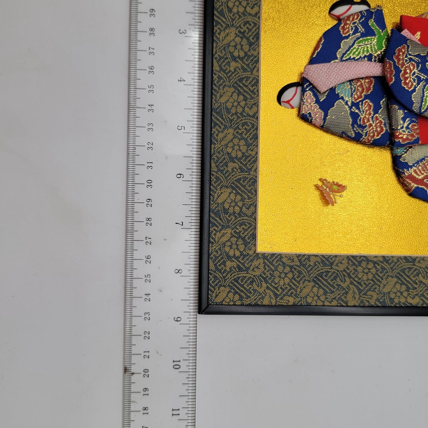 Vintage Japanese Kimono Doll Art
