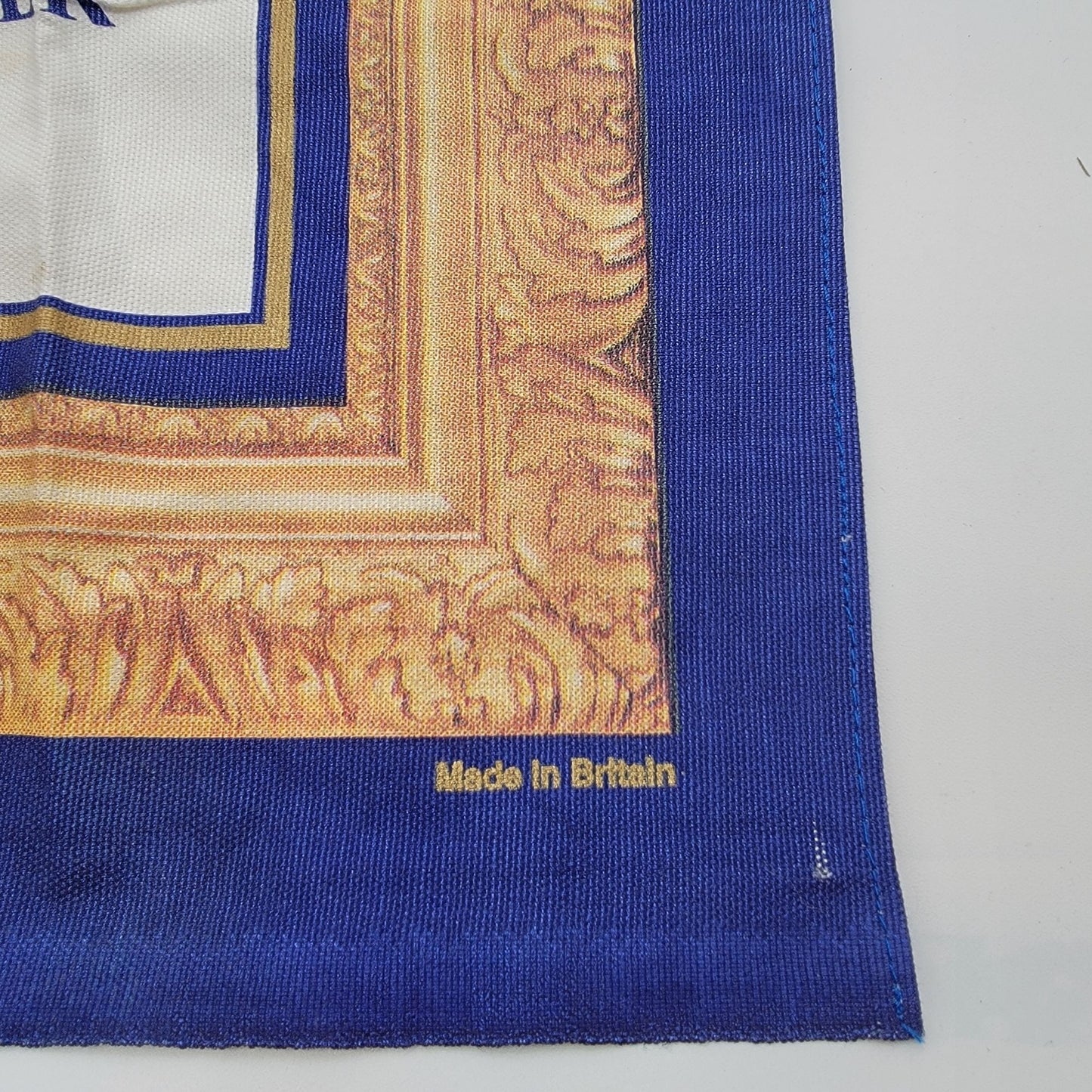 Pair of Vintage British Tea Towels - 1982 The Peak District  & 2000 Her Majesty Queen Elizabeth The Queen Mother
