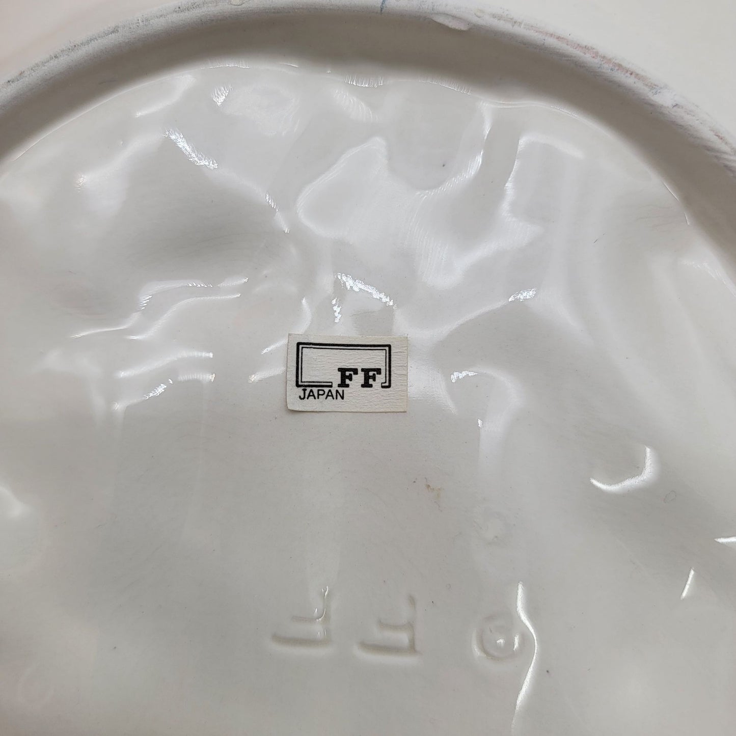 Vintage Fitz & Floyd Garden Basket Plate With Vegetables & Basketweave Edge