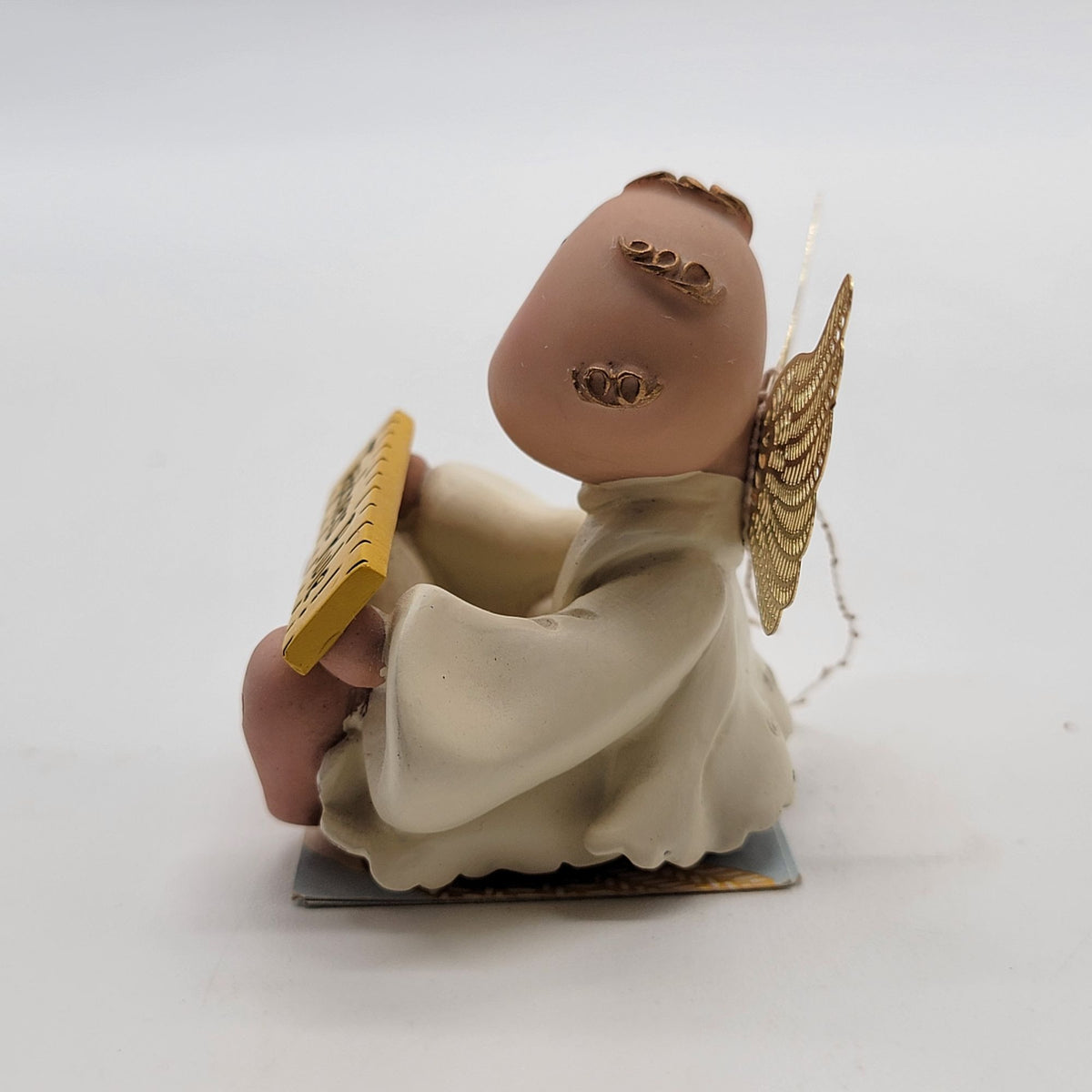 Vintage Russ Berrie Angel Cheeks Teacher Figurine By Kirk Awad