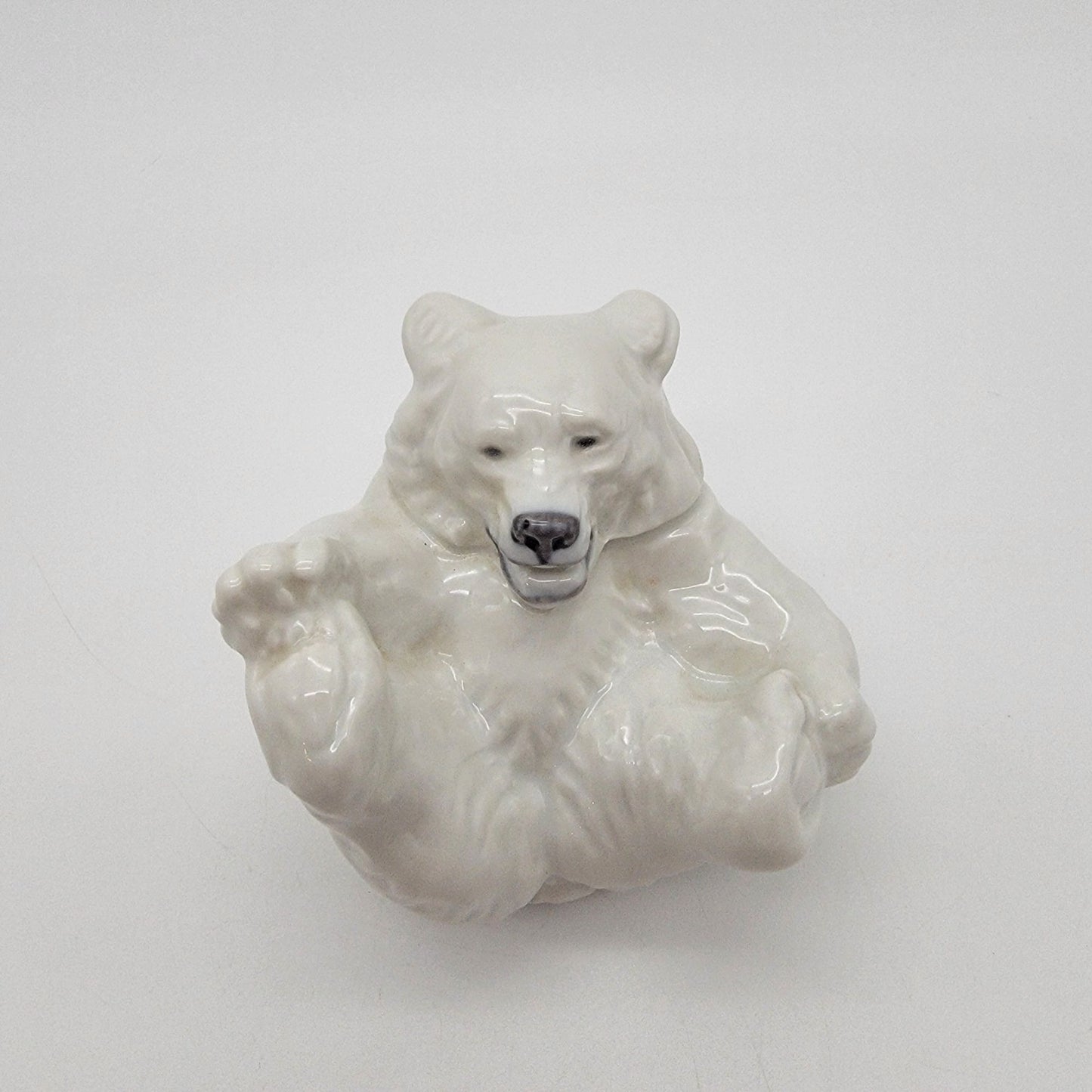 Vintage Royal Copenhagen Polar Bear Cub Porcelain Figurine