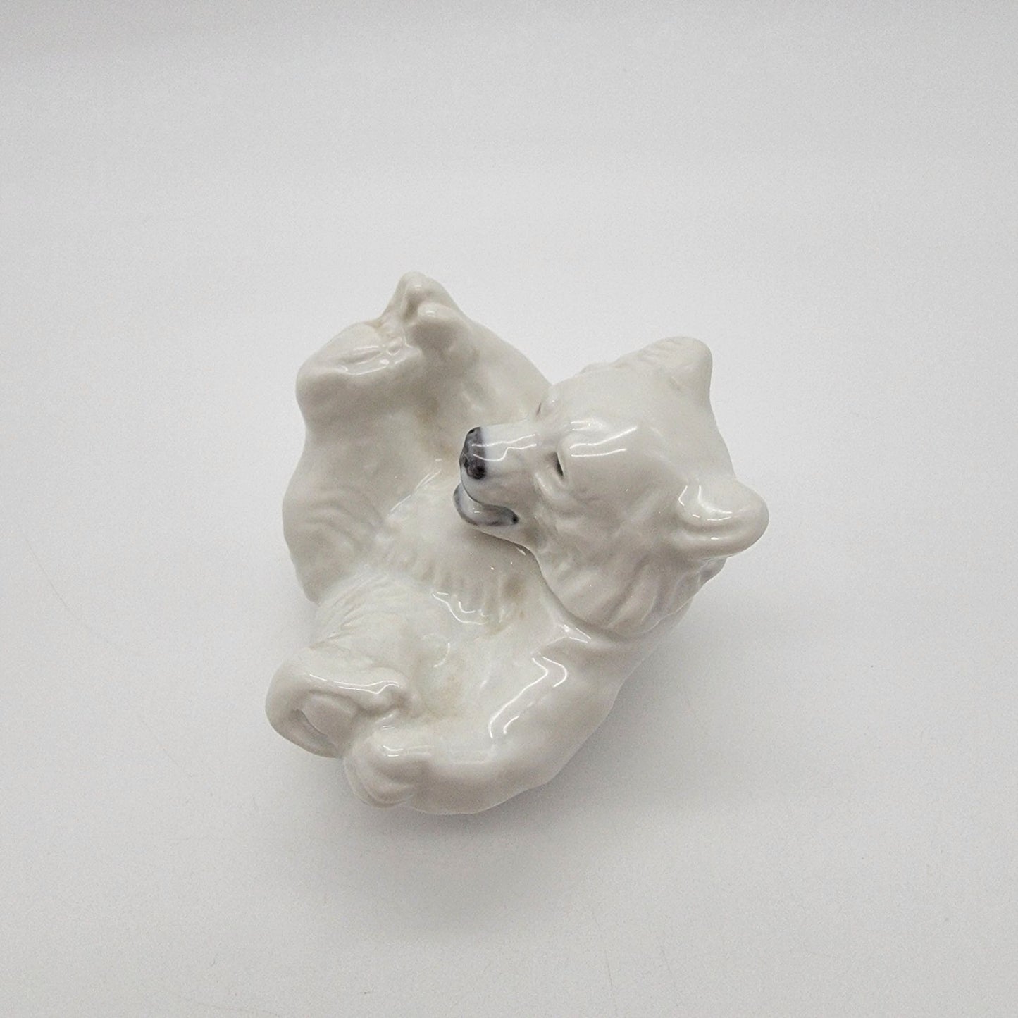 Vintage Royal Copenhagen Polar Bear Cub Porcelain Figurine