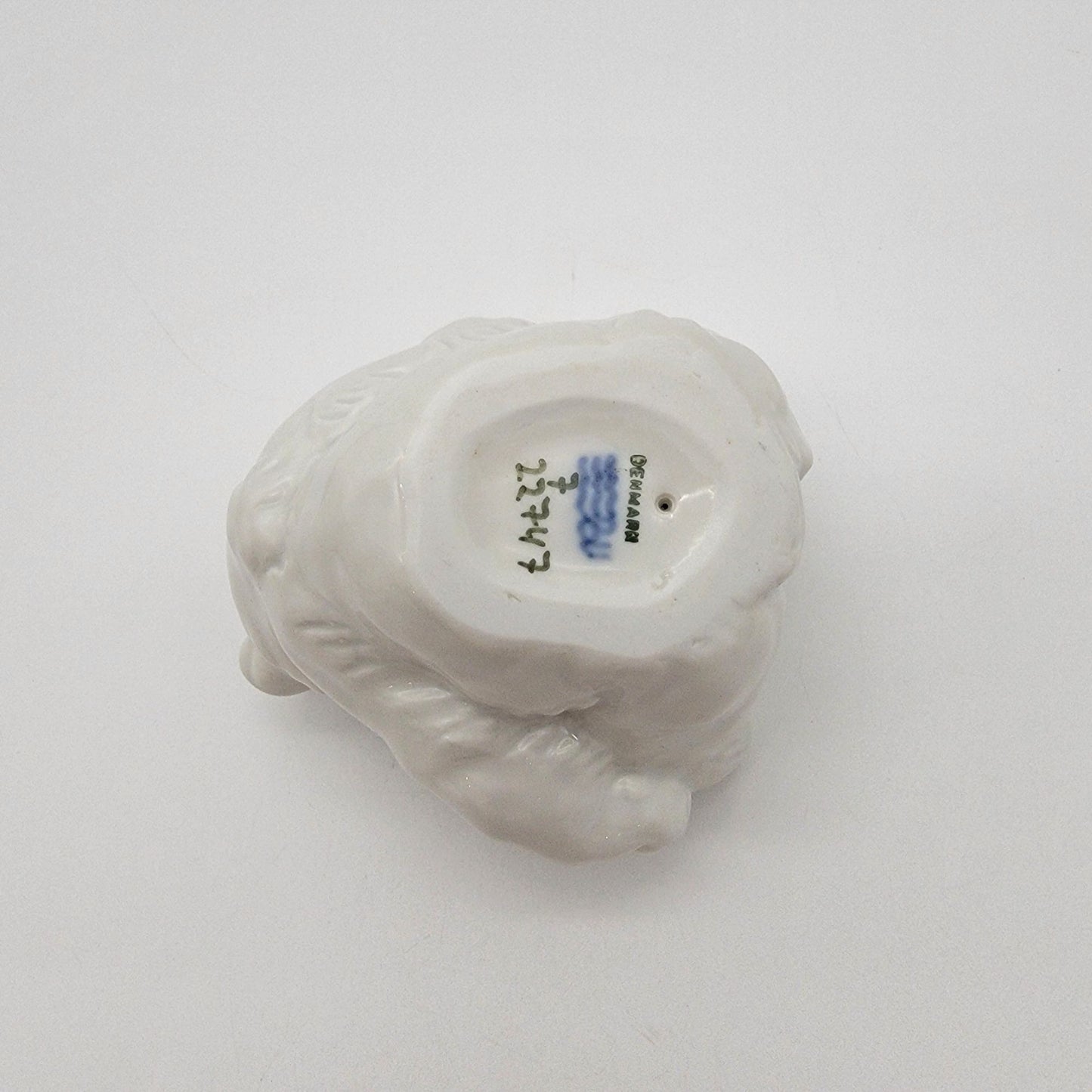 Vintage Royal Copenhagen Polar Bear Cub Porcelain Figurine