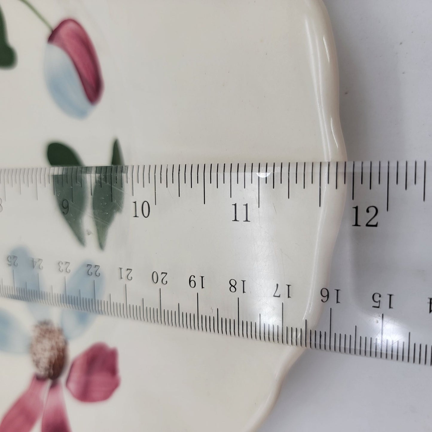 Blue Ridge Pottery Oval Serving Platter