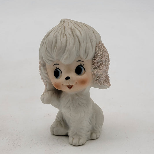 Vintage Napcoware Porcelain Poodle Figurine