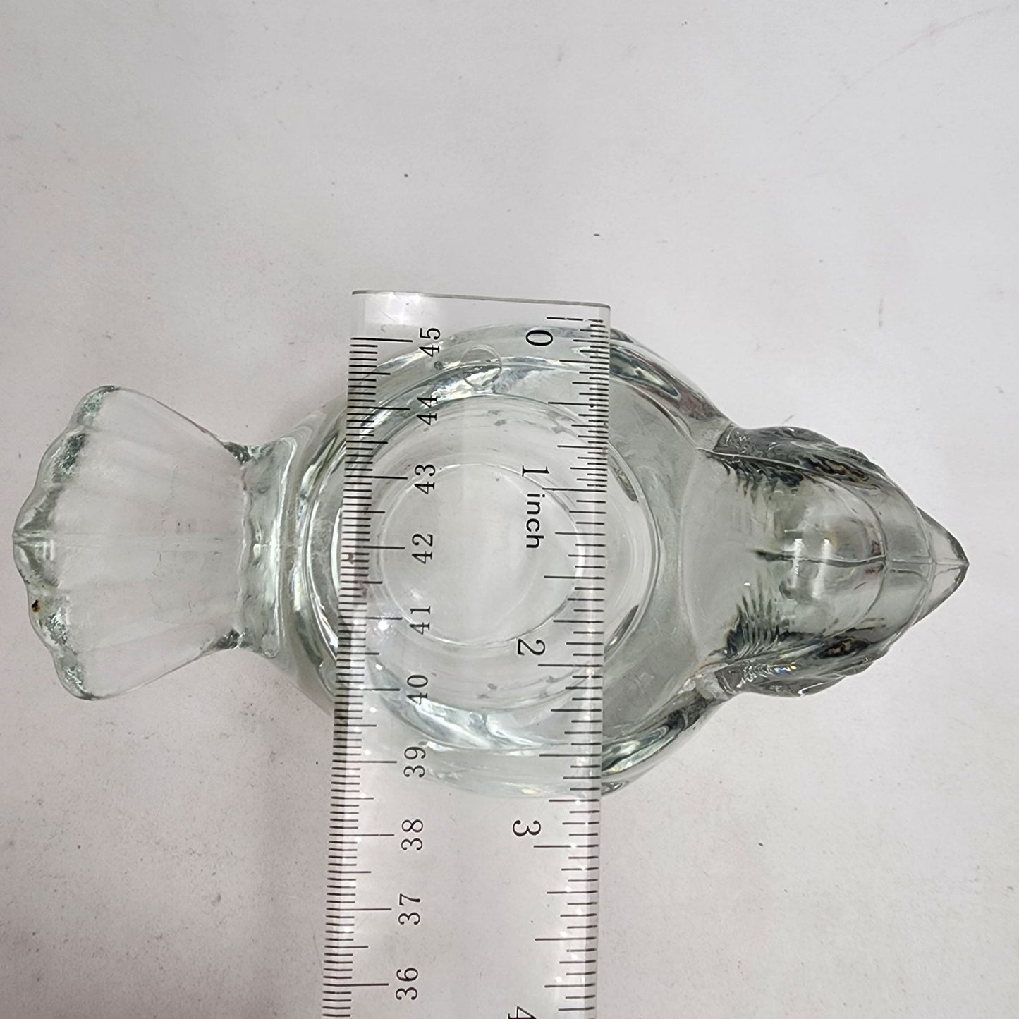 Vintage Indiana Glass Bird Candle Holder