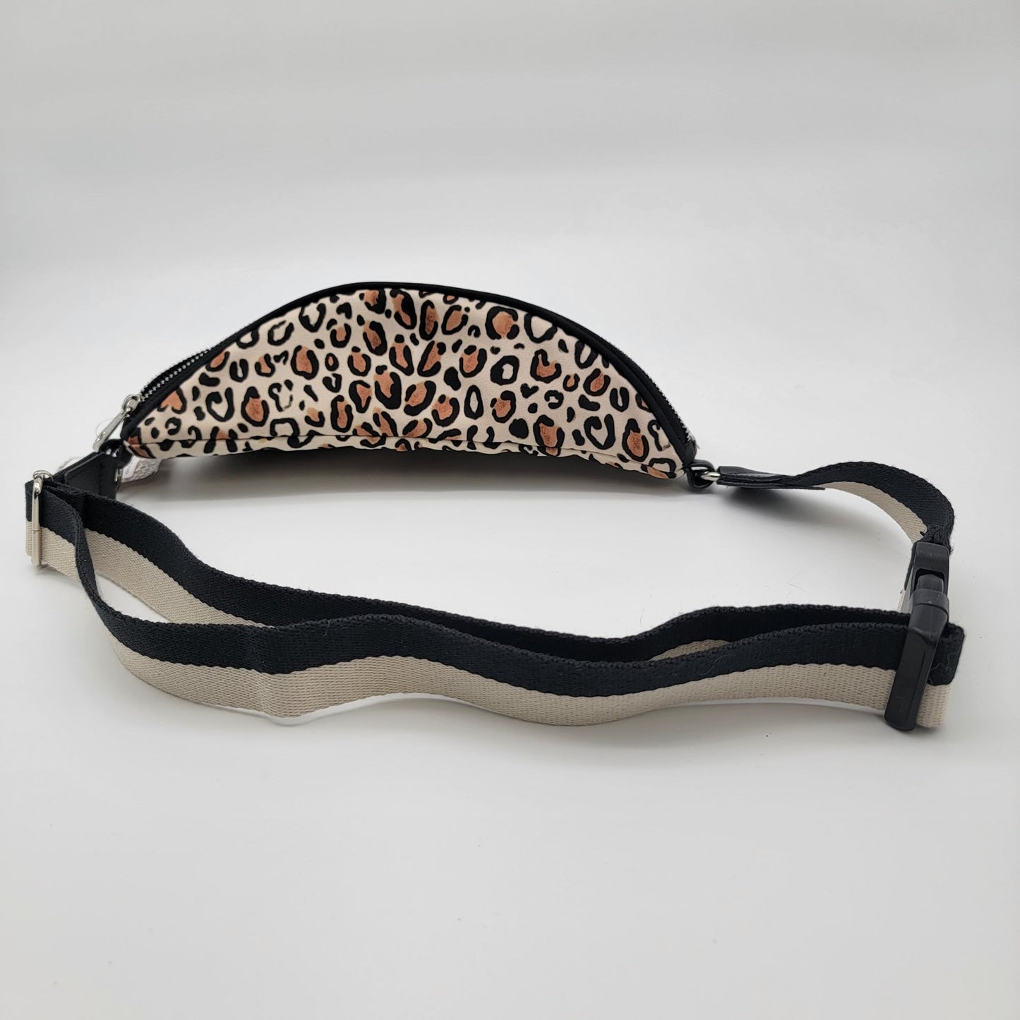 LOVE Brighton Wild Cat Belt Bag Leopard Print Designed By Britney Drumheller