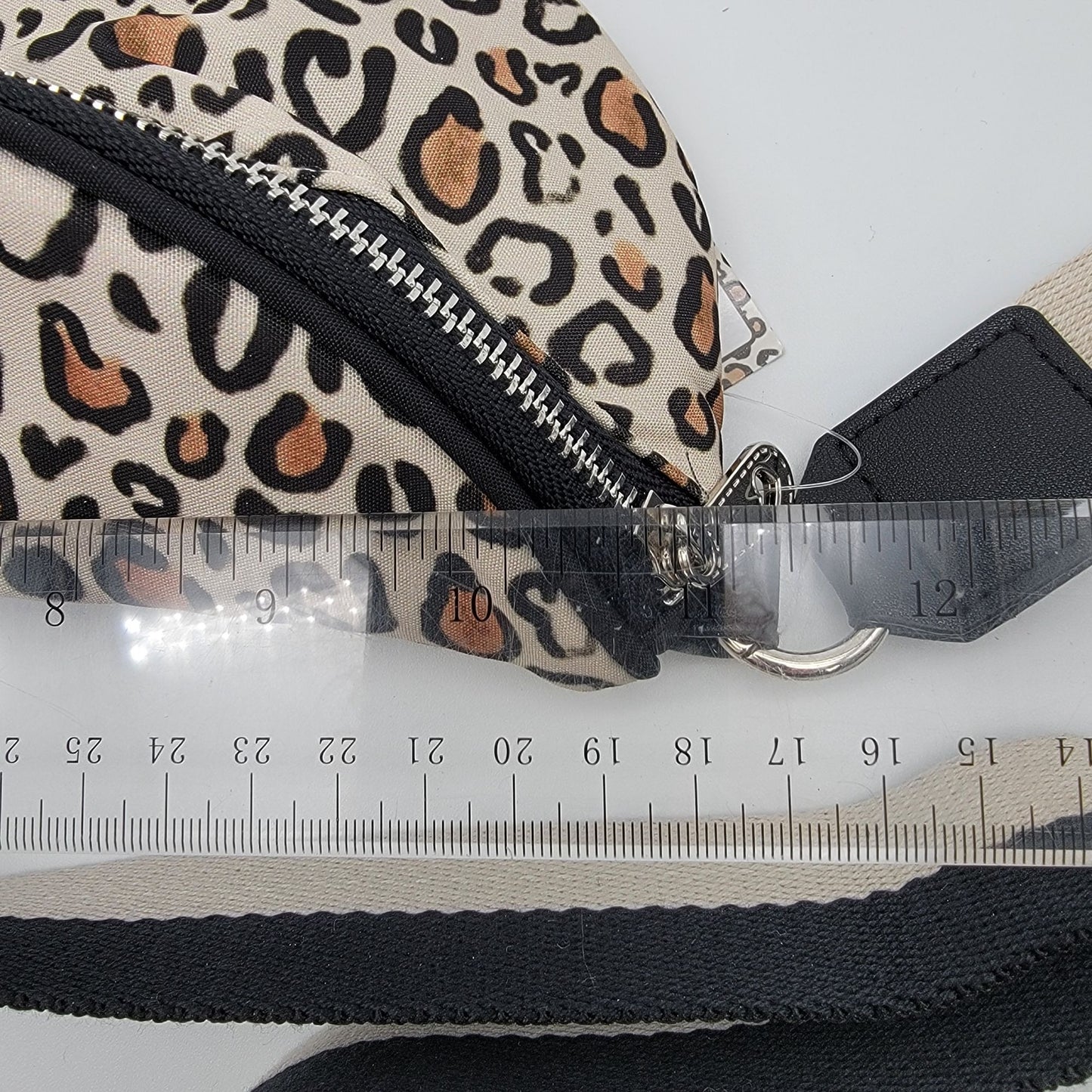 LOVE Brighton Wild Cat Belt Bag Leopard Print Designed By Britney Drumheller