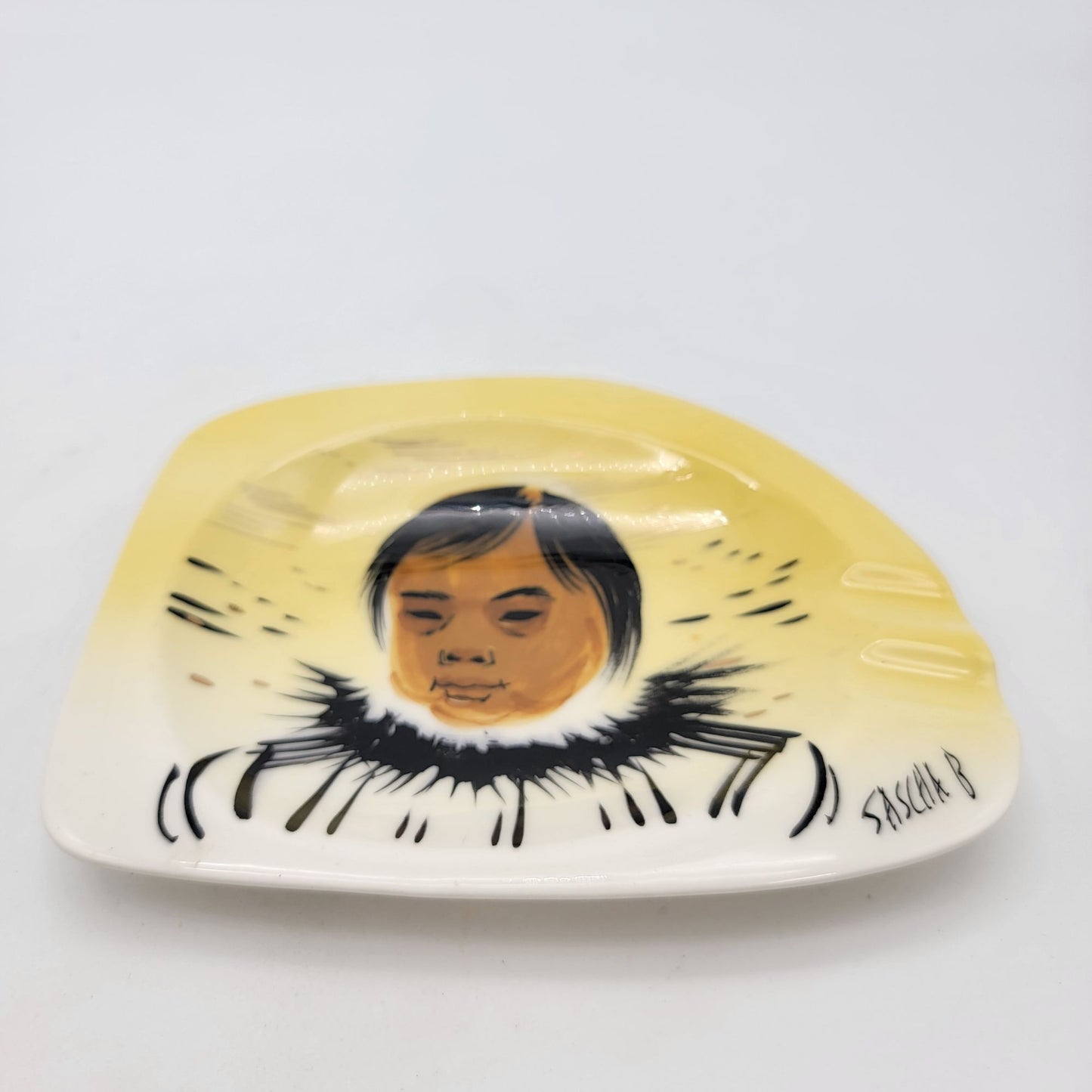 Sascha Brastoff Mid-Century Ashtray