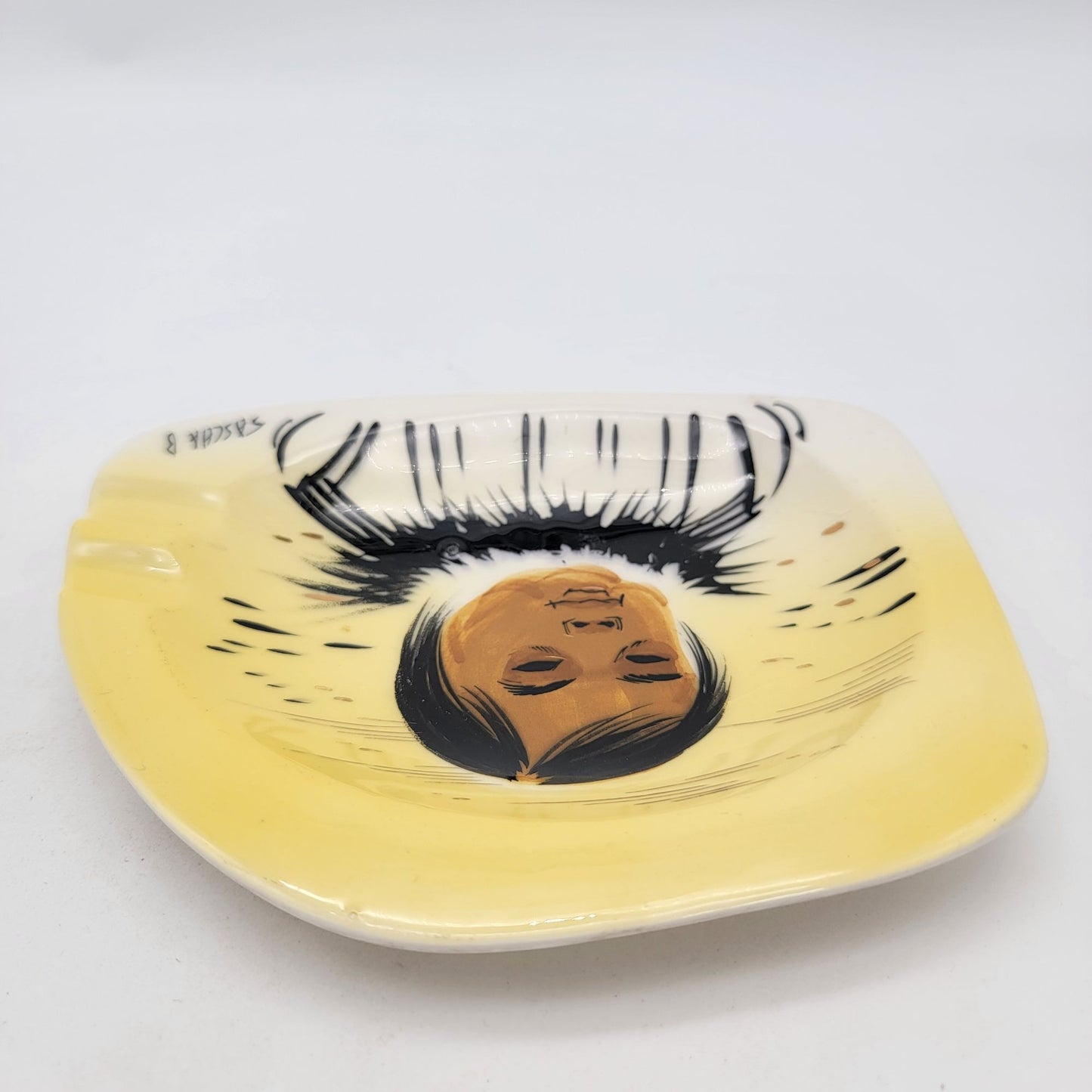 Sascha Brastoff Mid-Century Ashtray