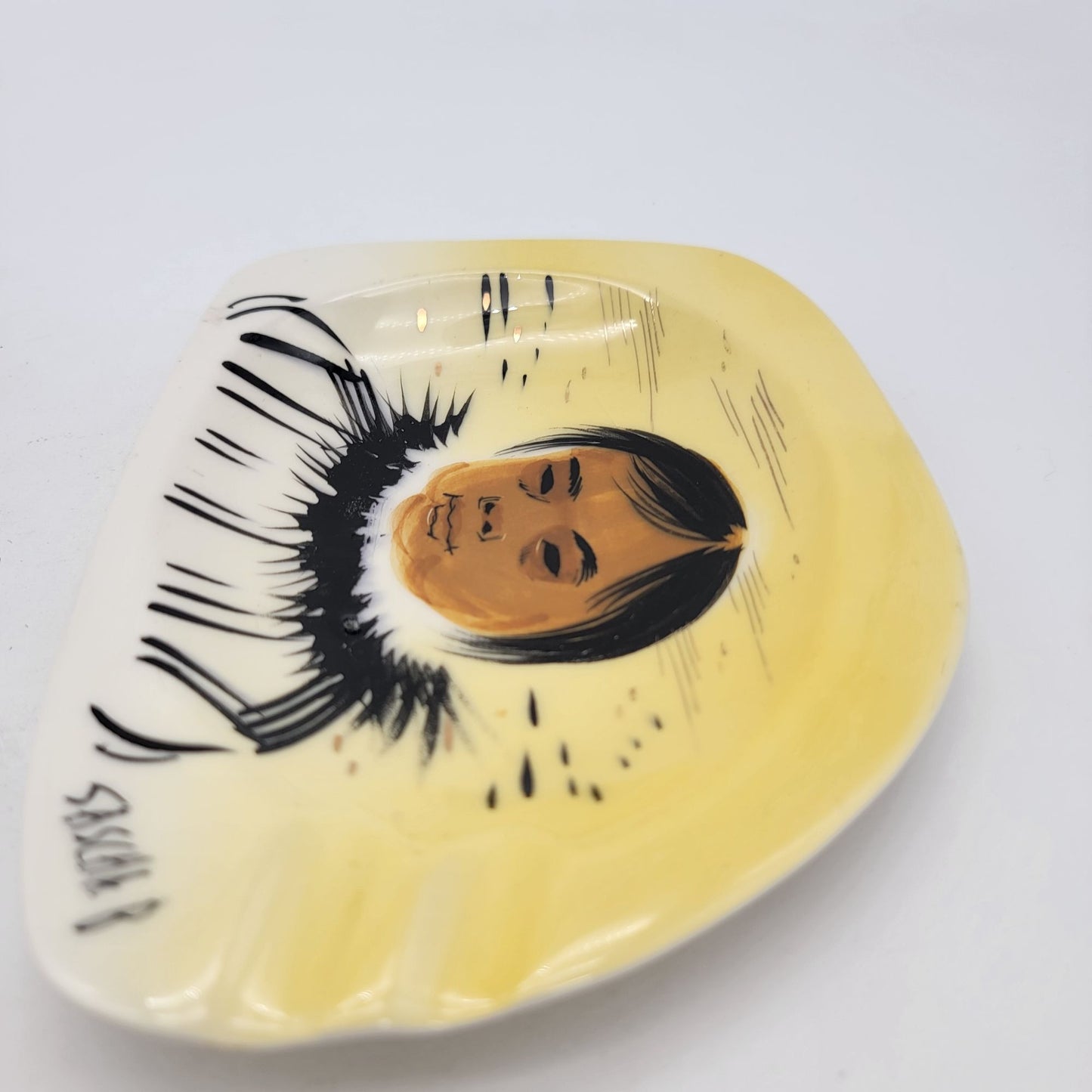 Sascha Brastoff Mid-Century Ashtray