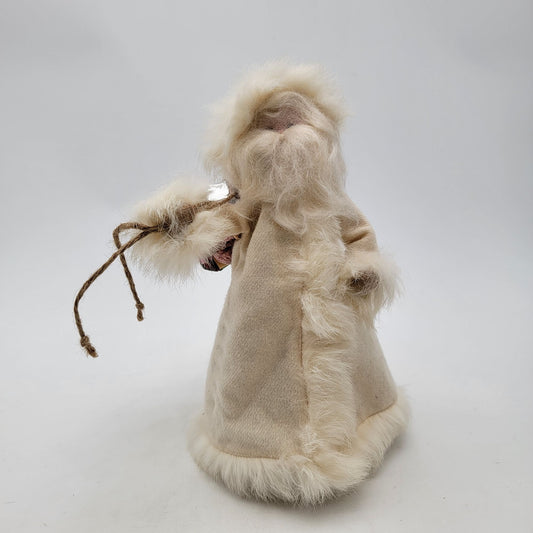 White Old World Santa Claus Christmas Decor